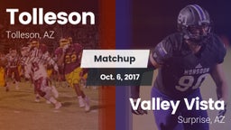 Matchup: Tolleson vs. Valley Vista  2017