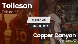 Matchup: Tolleson vs. Copper Canyon  2017