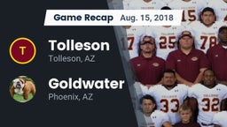 Recap: Tolleson  vs. Goldwater  2018