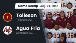 Recap: Tolleson  vs. Agua Fria  2018