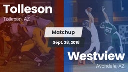 Matchup: Tolleson vs. Westview  2018