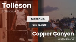 Matchup: Tolleson vs. Copper Canyon  2018