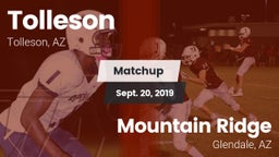 Matchup: Tolleson vs. Mountain Ridge  2019