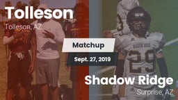 Matchup: Tolleson vs. Shadow Ridge  2019