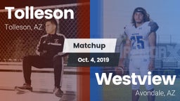 Matchup: Tolleson vs. Westview  2019