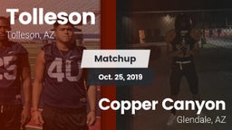 Matchup: Tolleson vs. Copper Canyon  2019
