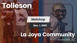 Matchup: Tolleson vs. La Joya Community  2019