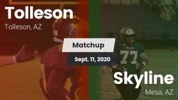 Matchup: Tolleson vs. Skyline  2020