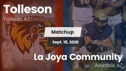 Matchup: Tolleson vs. La Joya Community  2020