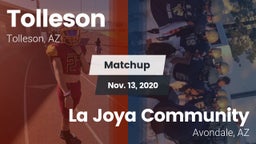 Matchup: Tolleson vs. La Joya Community  2020