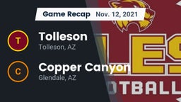 Recap: Tolleson  vs. Copper Canyon  2021