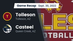 Recap: Tolleson  vs. Casteel  2022