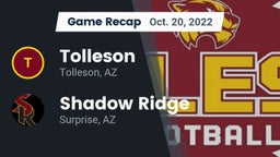 Recap: Tolleson  vs. Shadow Ridge  2022