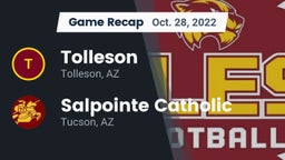 Recap: Tolleson  vs. Salpointe Catholic  2022