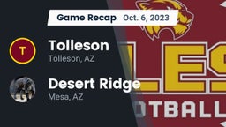 Recap: Tolleson  vs. Desert Ridge  2023