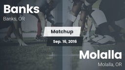 Matchup: Banks vs. Molalla  2016