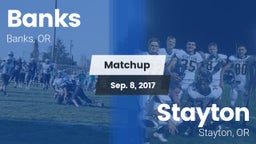 Matchup: Banks vs. Stayton  2017