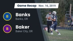 Recap: Banks  vs. Baker  2019