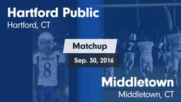 Matchup: Hartford Public vs. Middletown  2016