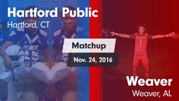 Matchup: Hartford Public vs. Weaver  2016