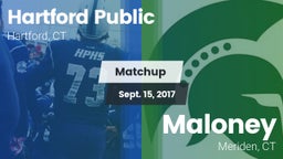 Matchup: Hartford Public vs. Maloney  2017