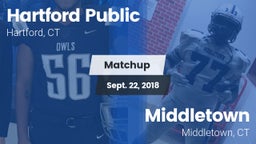 Matchup: Hartford Public vs. Middletown  2018