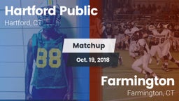 Matchup: Hartford Public vs. Farmington  2018