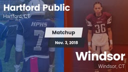 Matchup: Hartford Public vs. Windsor  2018