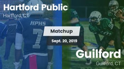 Matchup: Hartford Public vs. Guilford  2019