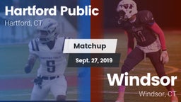 Matchup: Hartford Public vs. Windsor  2019