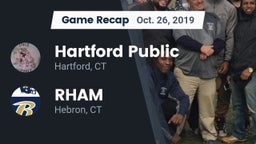 Recap: Hartford Public  vs. RHAM  2019