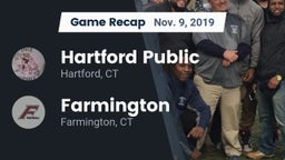 Recap: Hartford Public  vs. Farmington  2019