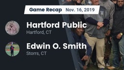 Recap: Hartford Public  vs. Edwin O. Smith  2019