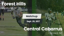 Matchup: Forest Hills vs. Central Cabarrus  2017
