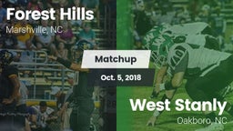 Matchup: Forest Hills vs. West Stanly  2018