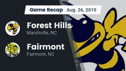 Recap: Forest Hills  vs. Fairmont  2019