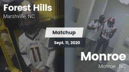 Matchup: Forest Hills vs. Monroe  2020