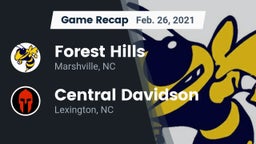 Recap: Forest Hills  vs. Central Davidson  2021