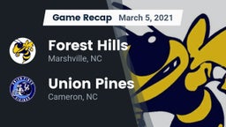 Recap: Forest Hills  vs. Union Pines  2021