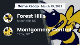 Recap: Forest Hills  vs. Montgomery Central  2021