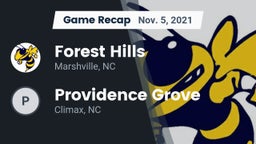 Recap: Forest Hills  vs. Providence Grove  2021
