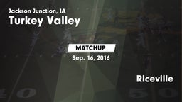 Matchup: Turkey Valley vs. Riceville 2016