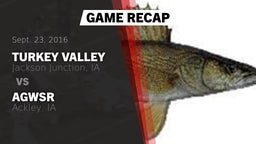 Recap: Turkey Valley  vs. AGWSR  2016