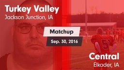 Matchup: Turkey Valley vs. Central  2016