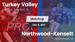 Matchup: Turkey Valley vs. Northwood-Kensett  2017