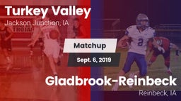 Matchup: Turkey Valley vs. Gladbrook-Reinbeck  2019