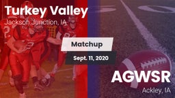 Matchup: Turkey Valley vs. AGWSR  2020