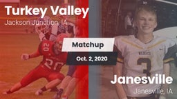 Matchup: Turkey Valley vs. Janesville  2020