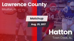 Matchup: Lawrence County vs. Hatton  2017