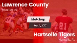 Matchup: Lawrence County vs. Hartselle Tigers 2017